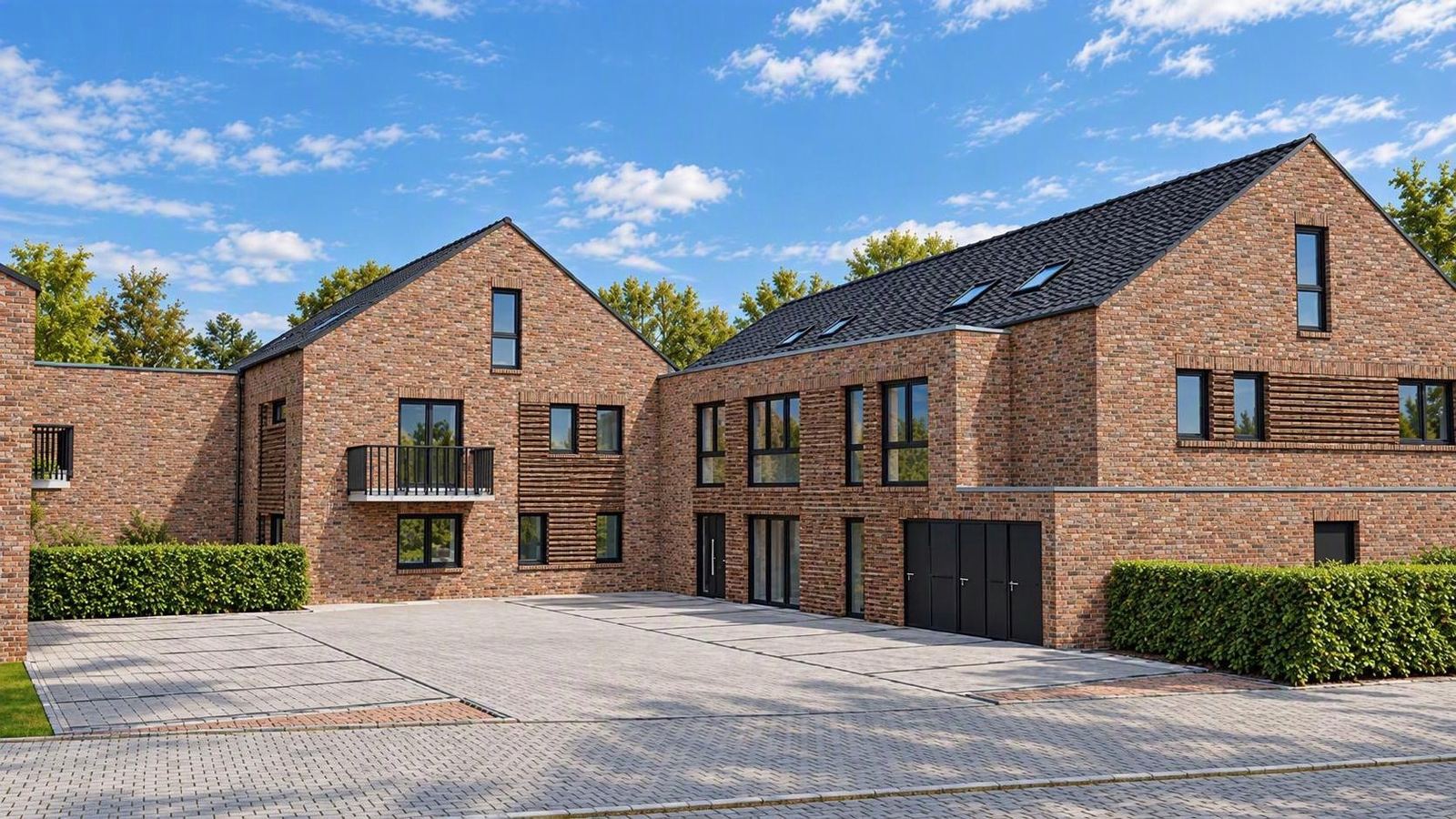 Visualisierung des Neubauprojekts an der Landwehrstraße in Lohne